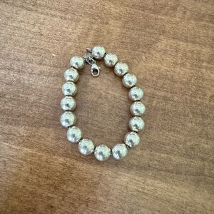 Tiffany’s Hardwear Ball Bracelet Sterling Silver